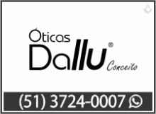 �TICA DALLU - ARTIGOS DE �PTICA, �CULOS DE GRAU - �CULOS DE SOL  - ARMA��O - LENTES - VIS�O - CACHOEIRA DO SUL - RS