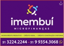Imembuí Microfinanças - Microcrédito Crédito Rural  Mulher Reforma Saneamento  - Porto Alegre - RS - B4