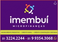 Imembu Microfinanas - Microcrdito Crdito Rural  Mulher Reforma Saneamento  - Porto Alegre - RS - B4