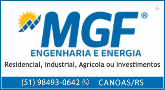 MGF - ENGENHARIA E ENERGIA - SOLAR, USINA, FOTOVOLTAICA, INVESTIMENTOS - CANOAS - RS - B2