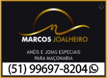 MARCOS JOALHEIRO - JOIAS, ANIS, CORRENTES MAONARIA - CACHOEIRA DO SUL - RS - B4