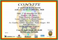 2� Jantar Dan�ante A.R.L.S. Alma Farrapa 