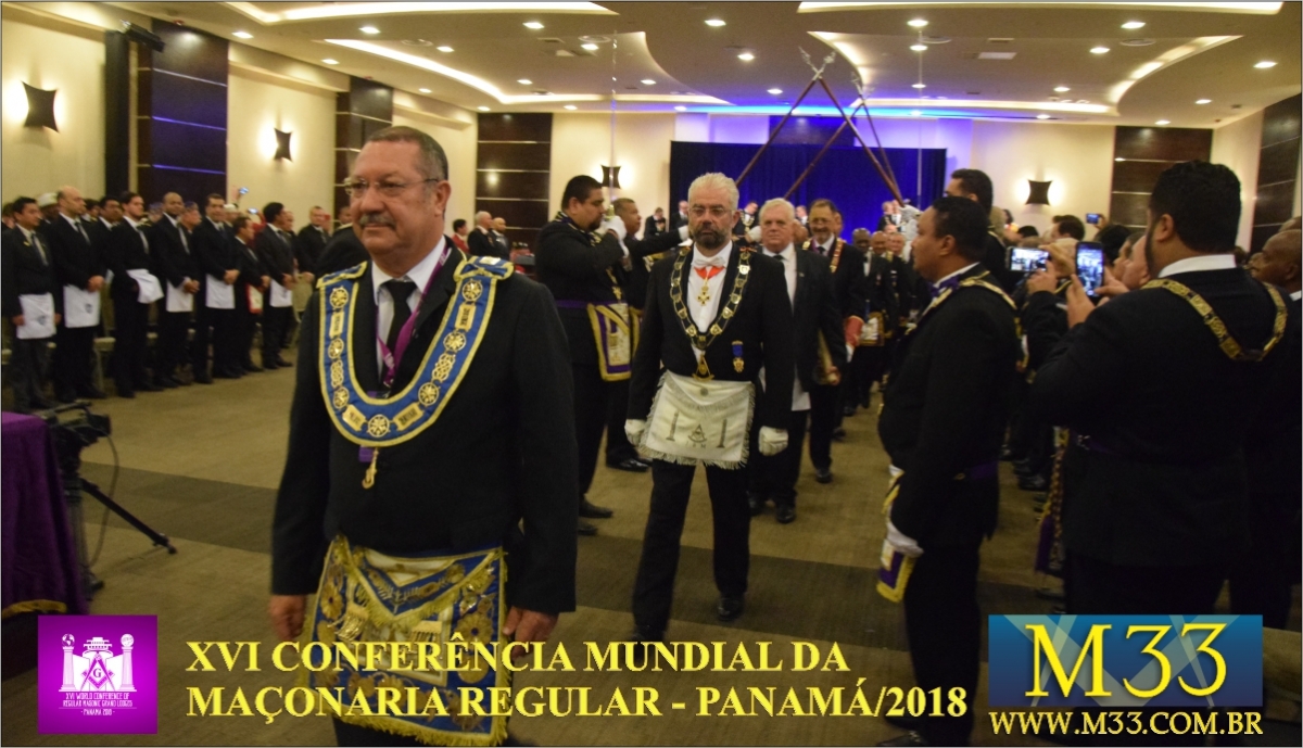 XVI Conferncia Mundial da Maonaria - Panam 2018 17/11 Parte 14