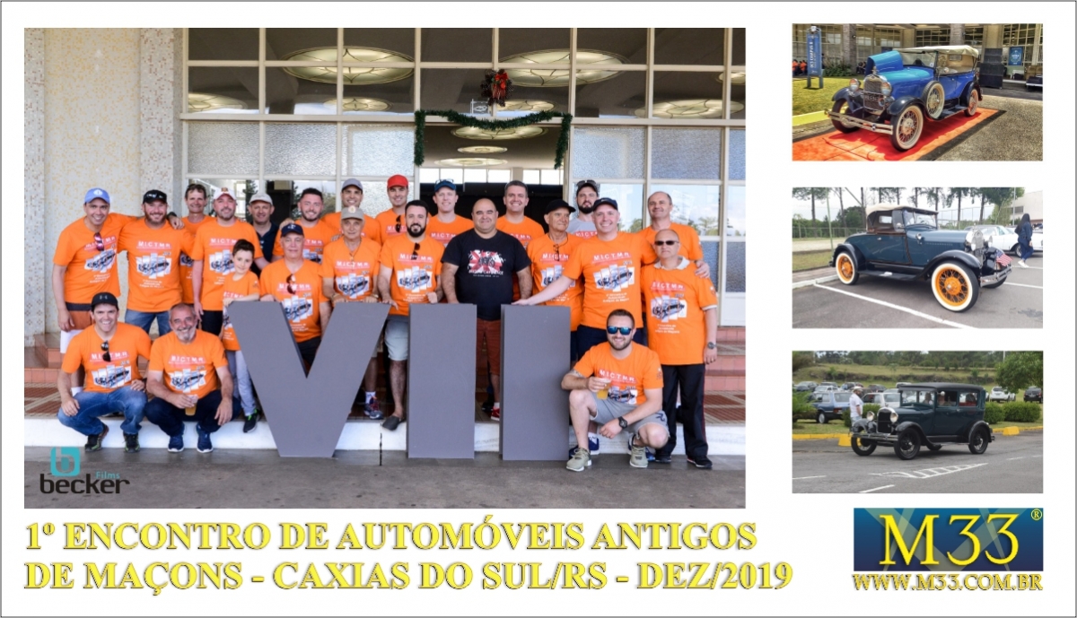 1 Encontro de Carros Antigos de Maons - Caxias do Sul - Dez/2019 - Parte 2