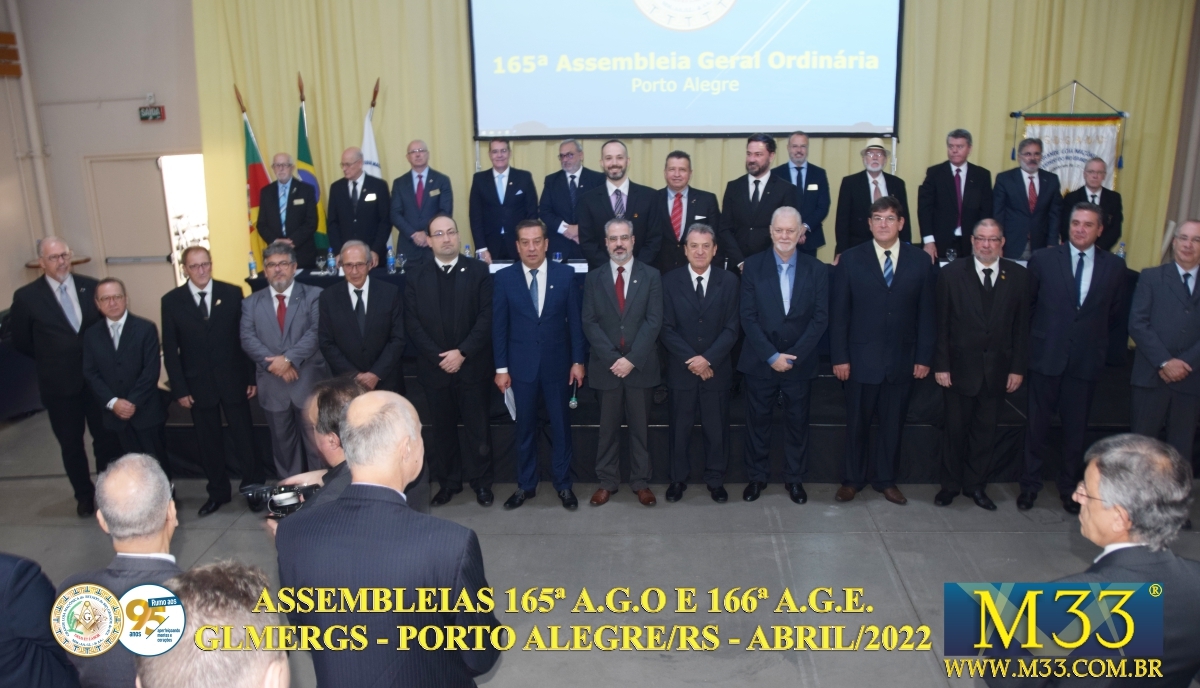 165ª Assembleia Geral Ordinária e 166ª Assembleia Geral Extraordinária GLMERGS - Porto Alegre/RS Abril/2022 Parte 5/6