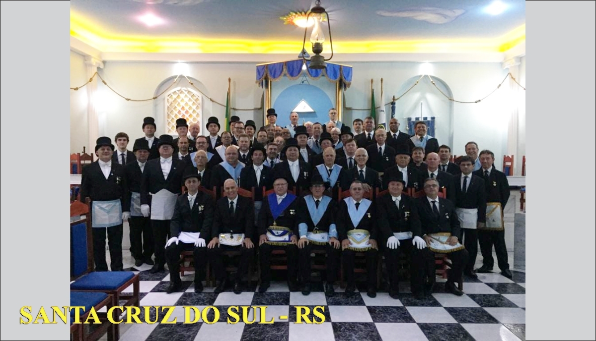 139 Anos da Loja Lessing n 61 GLMERGS - Santa Cruz do Sul - RS