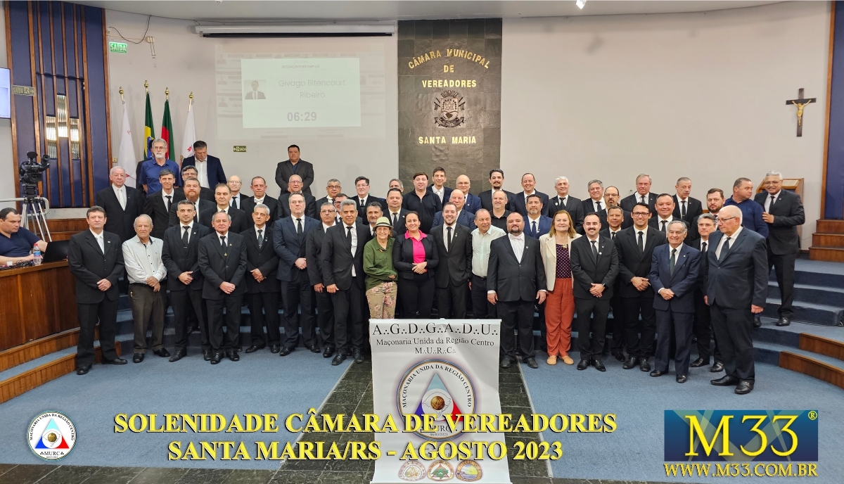 SOLENIDADE DIA DO MAOM E MURC NA CMARA DE VEREADORES SANTA MARIA/RS - AGOSTO 2023 PARTE 2 DE 2.