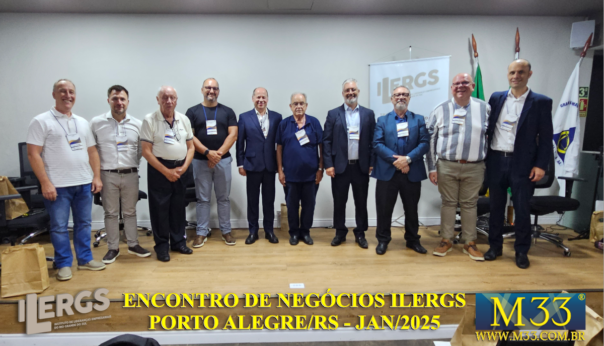 ENCONTRO DE NEGCIOS DO INSTITUTO DE LIDERANAS EMPRESARIAIS DO RIO GRANDE DO SUL - ILERGS - PORTO ALEGRE/RS - JANEIRO/2025 - PARTE 2 DE 2