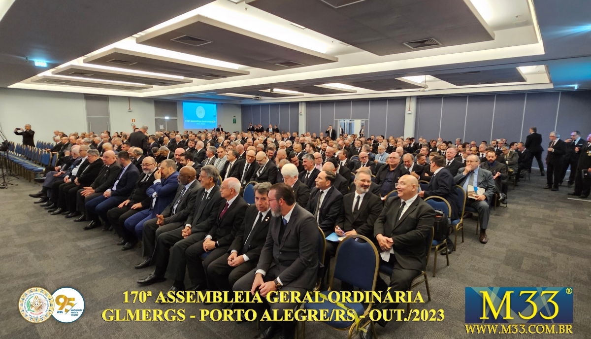 170ª ASSEMBLEIA GERAL ORDINÁRIA GLMERGS - PORTO ALEGRE/RS - OUTUBRO/2023 - PARTE 3 DE 4
