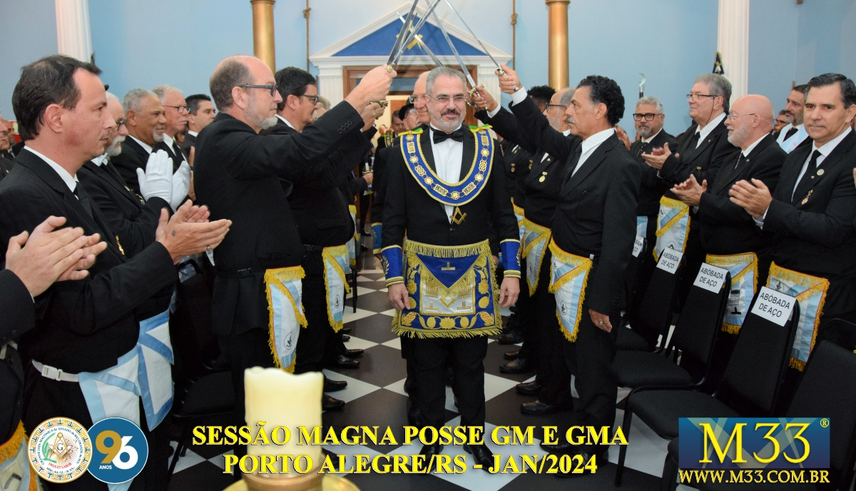 SESSÃO MAGNA DE POSSE DE GM E GMA GLMERGS - PORTO ALEGRE/RS - JANEIRO/2024 - PARTE 02 DE 10