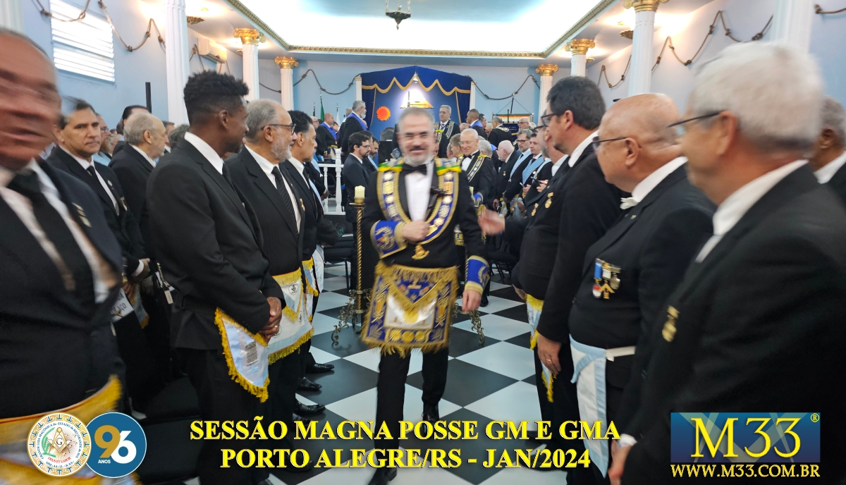 SESSÃO MAGNA DE POSSE DE GM E GMA GLMERGS - PORTO ALEGRE/RS - JANEIRO/2024 - PARTE 06 DE 10