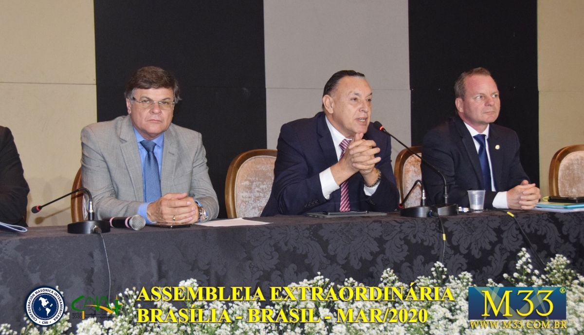 Assembleia Extraordinria da Confederao Manica Interamericana CMI Braslia Brasil - Maro 2020 Parte 11 Painel de Debates