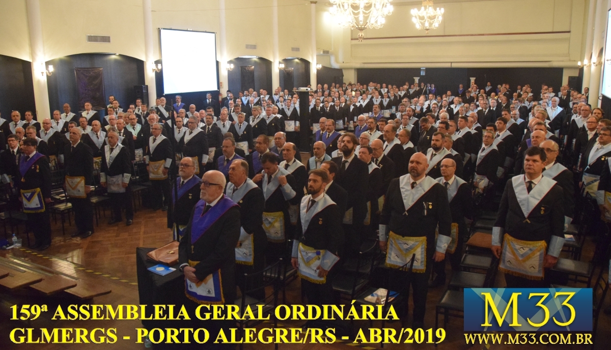 159 ASSEMBLEIA GERAL ORDINRIA GLMERGS - PORTO ALEGRE/RS ABR/2019 PARTE 3