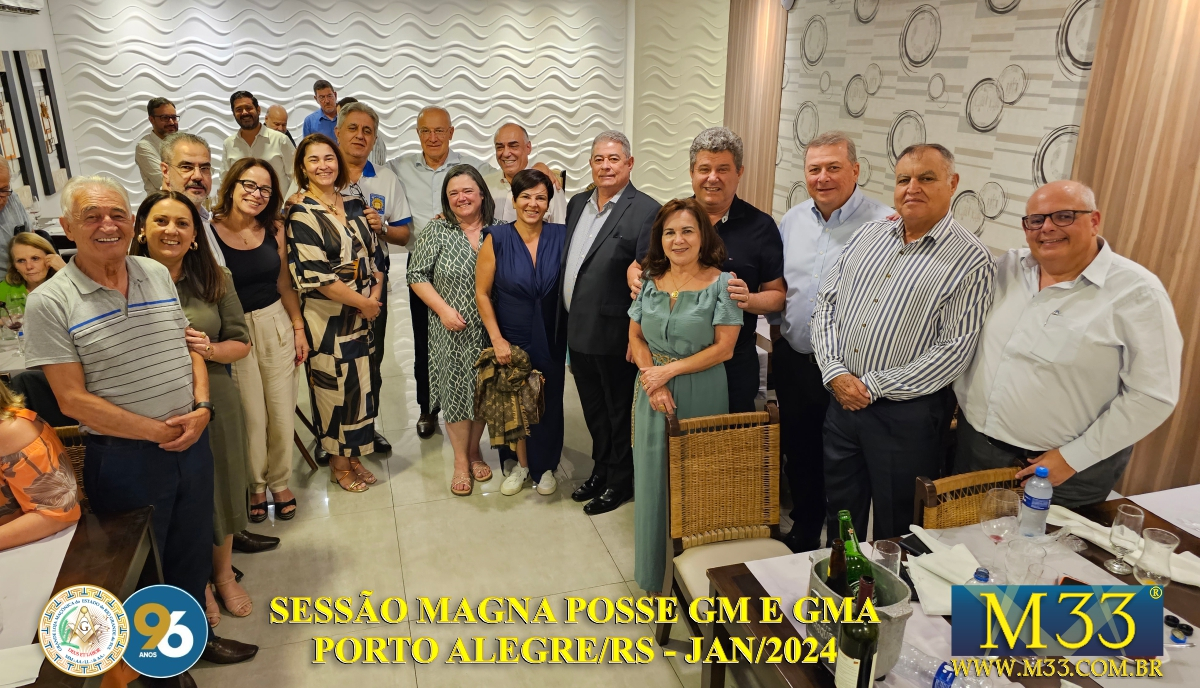 SESSÃO MAGNA DE POSSE DE GM E GMA GLMERGS - PORTO ALEGRE/RS - JANEIRO/2024 - PARTE 10 DE 10