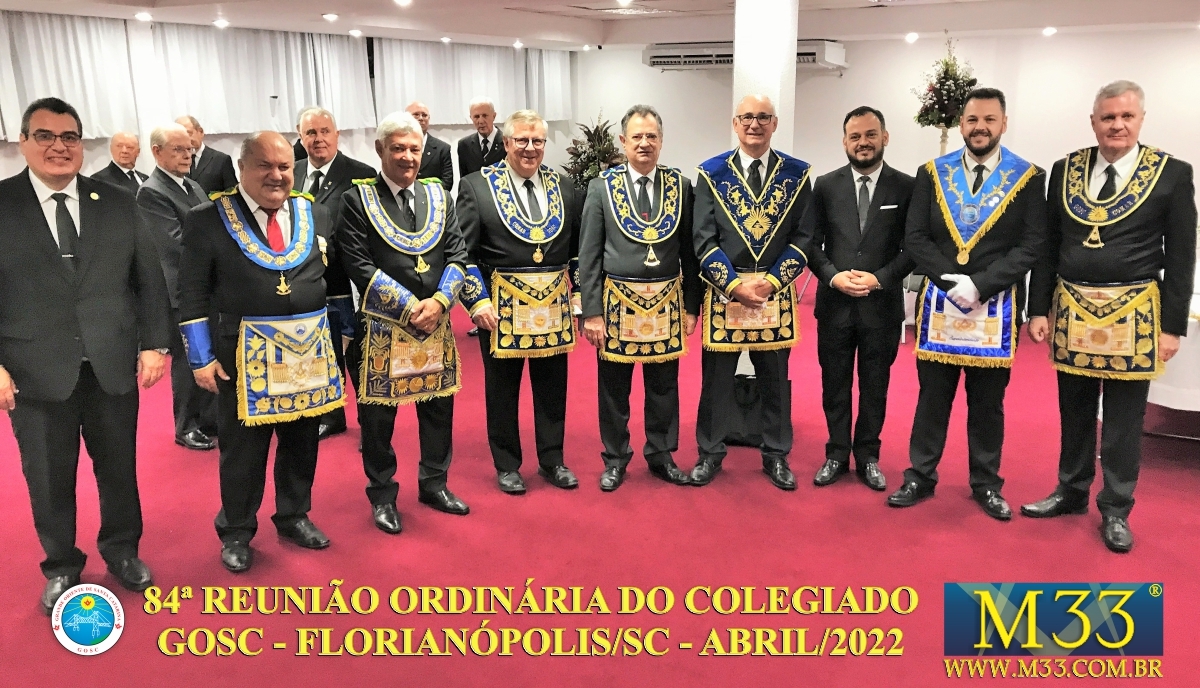 84ª REUNIÃO ORDINÁRIA DO COLEGIADO GOSC - FLORIANÓPOLIS/SC - ABRIL/2022 - 6 Sessão Magna Parte1
