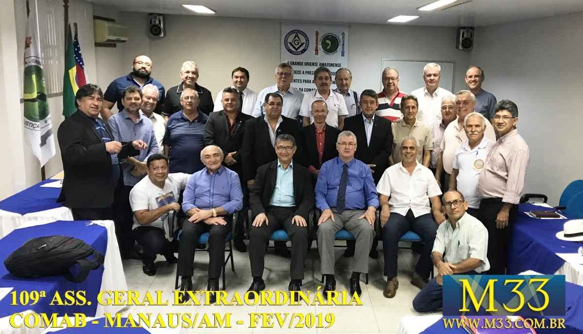 109 Assemblia Geral Ordinria COMAB - Manaus/AM Fev/2019 Part2