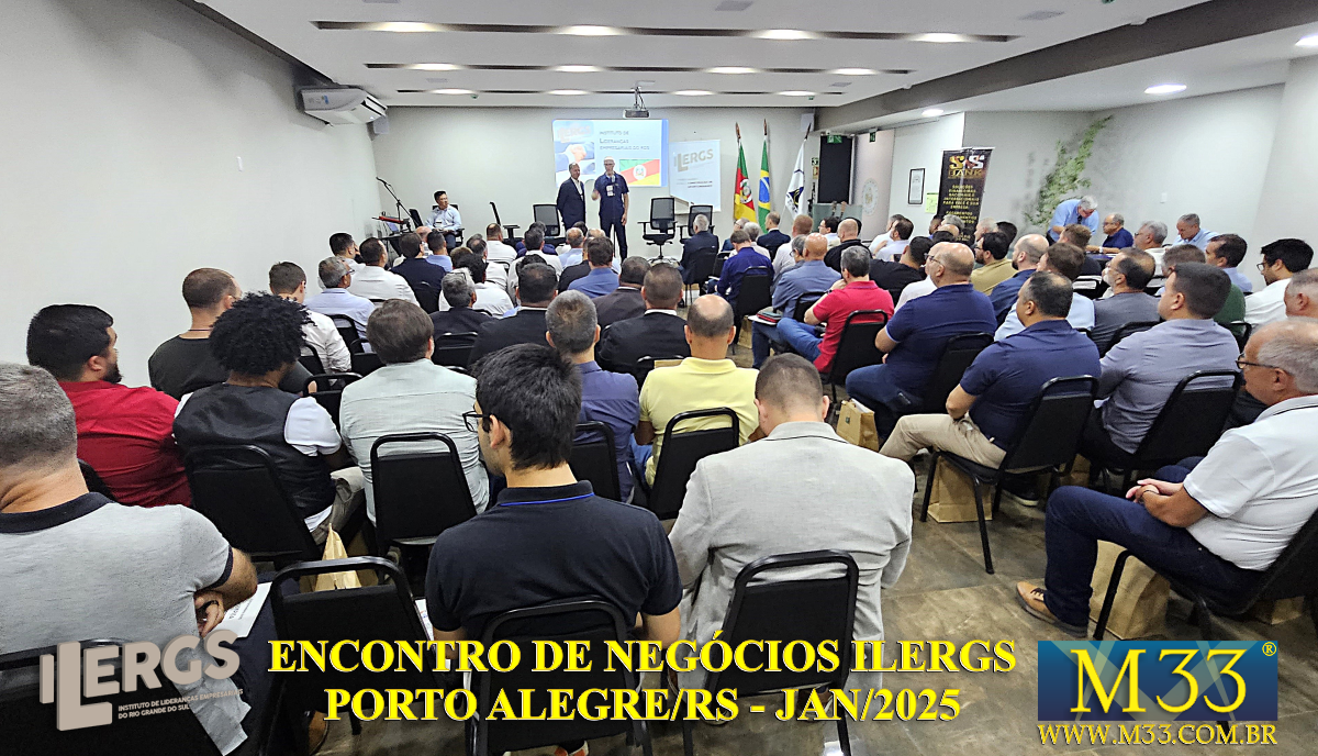 ENCONTRO DE NEGCIOS DO INSTITUTO DE LIDERANAS EMPRESARIAIS DO RIO GRANDE DO SUL - ILERGS - PORTO ALEGRE/RS - JANEIRO/2025 - PARTE 1 DE 2