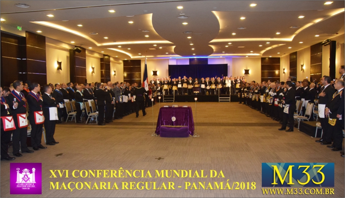 XVI Conferncia Mundial da Maonaria - Panam 2018 17/11 Parte 12