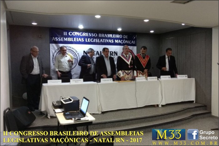 2� CONGRESSO BRASILEIRO ASSEMBLEIAS LEGISLATIVAS MA��NICAS NATAL RN 2017 F004
