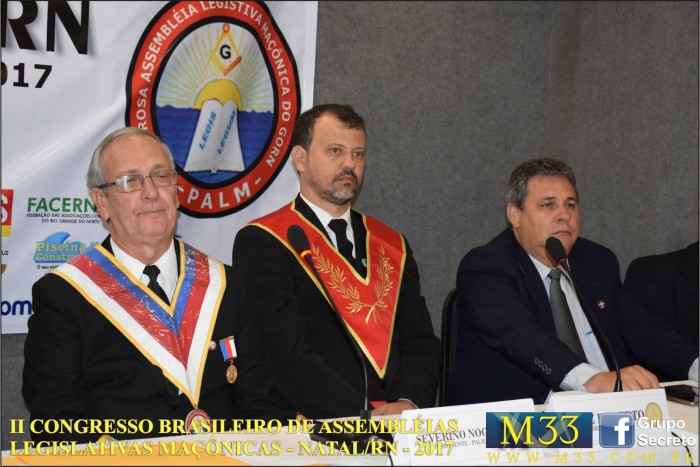 2� CONGRESSO BRASILEIRO ASSEMBLEIAS LEGISLATIVAS MA��NICAS NATAL RN 2017 F011