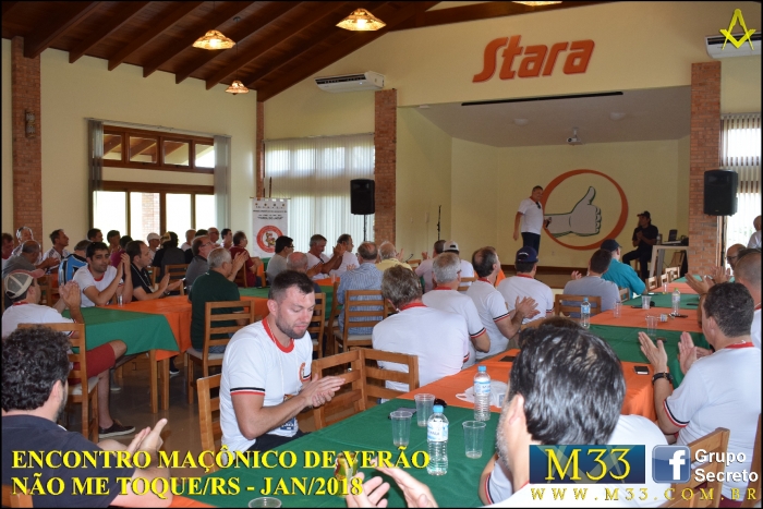 Encontro Ma��nico de Ver�o - N�o Me Toque/RS - Jan/2018 F001