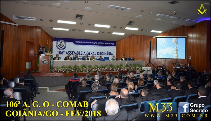 106� ASSEMBLEIA GERAL ORDIN�RIA COMAB GOI�NIA/GO - FEV2018 ABERT. F001