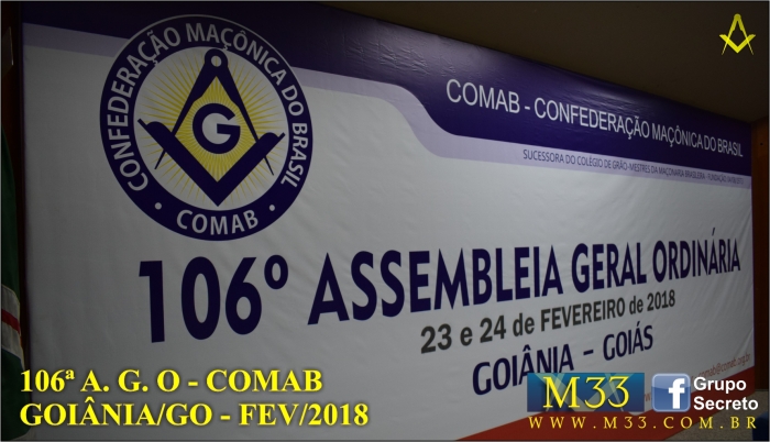 106� ASSEMBLEIA GERAL ORDIN�RIA COMAB GOI�NIA/GO - FEV2018 ABERT. F005
