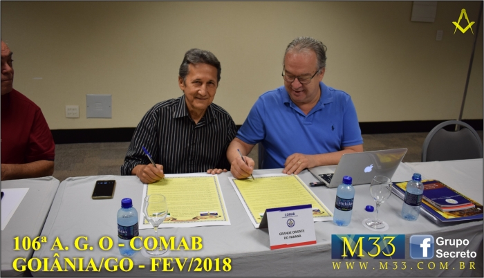 M33 106 Assembleia Geral Ordinria COMAB Goinia/GO - Fev/2018 Reunio de Trabalho F009