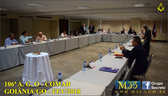 M33 106 Assembleia Geral Ordinria COMAB Goinia/GO - Fev/2018 Reunio de Trabalho F005